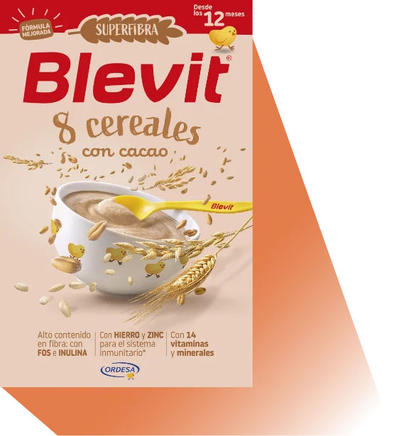Blevit Superfibra 8 cereales con cacao