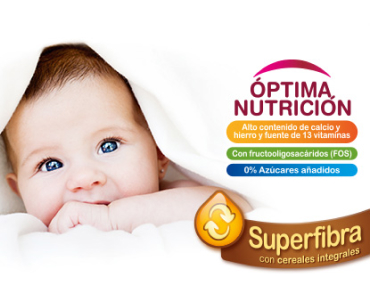 ¿Tu bebé toma suficiente fibra?
