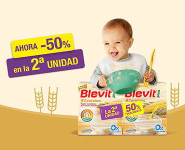 ¡Blevit plus 8 Cereales te gustará el doble!