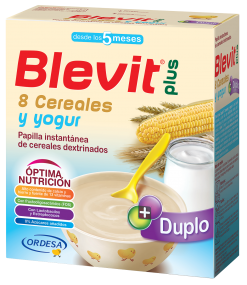 Product Blevit plus Duplo 8 Cereales y yogur