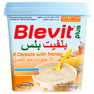 Blevit Plus 8 cereales biberón 600g