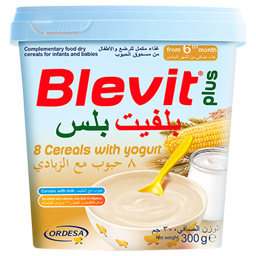 Blevit plus 8 Cereals with Yogurt