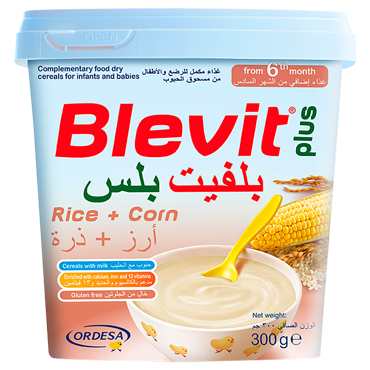 Blevit plus Rice and Corn