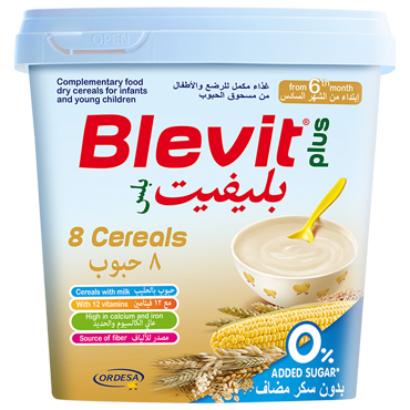 Product Blevit 8 Cereals 0%
