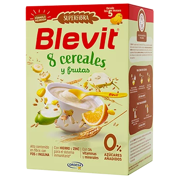 Blevit® SUPERFIBRA 8 cereales y frutas 