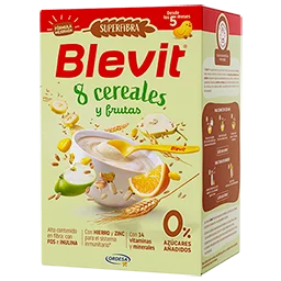 Blevit® SUPERFIBRA 8 cereales y frutas 