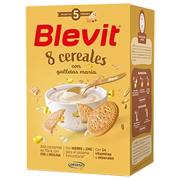 Blevit® 8 cereales con galletas maría