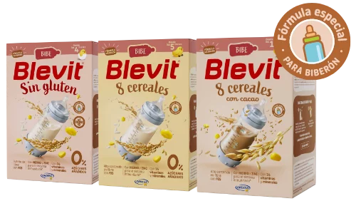 Blevit BIBE, la nueva gama de cereales especiales para el biberón